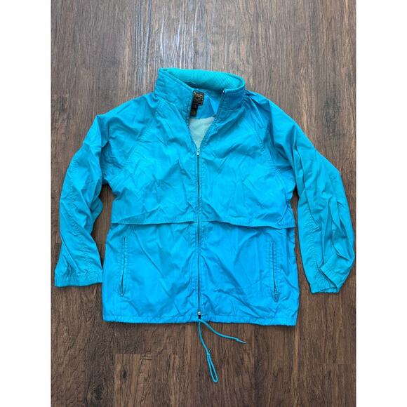 Vintage Eddie Bauer Blue Windbreaker - Picture 1 of 9